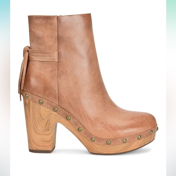“NEW” Kork-Ease Dianna Bootie * y2k small hole on the bottom of the sole Size 7 - Picture 1 of 15